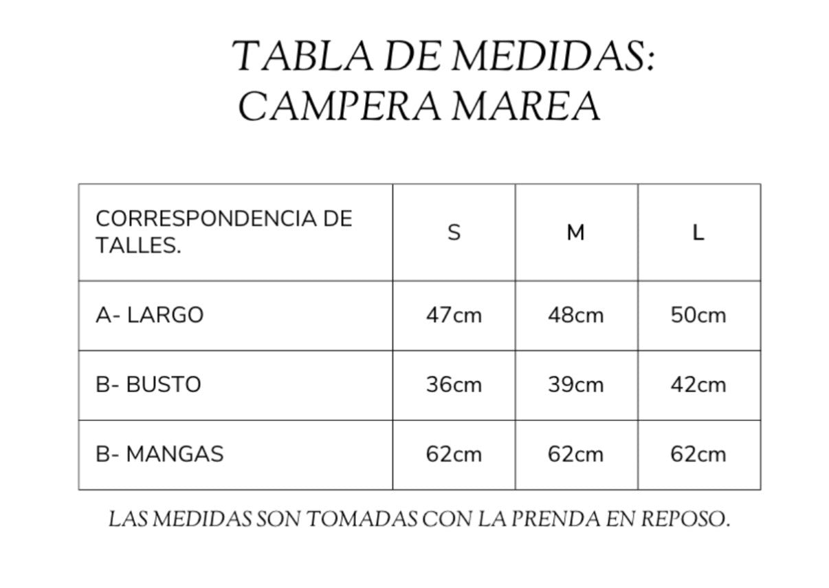 campera Marea Marrón