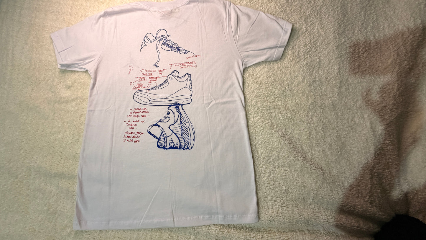 Remera de hombre color blanco/ Premium