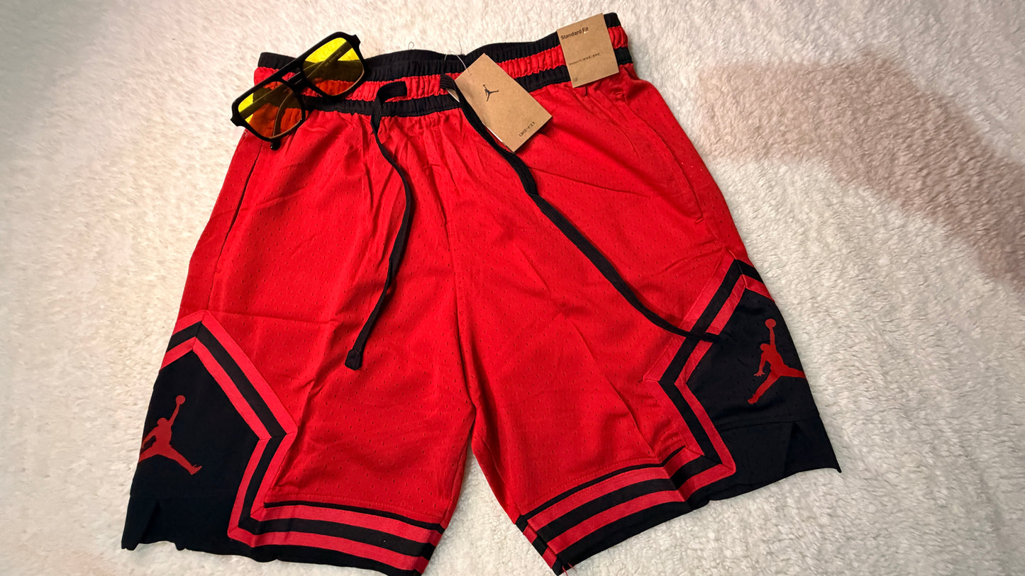 Short deportivo de hombre /premium rojo/negro